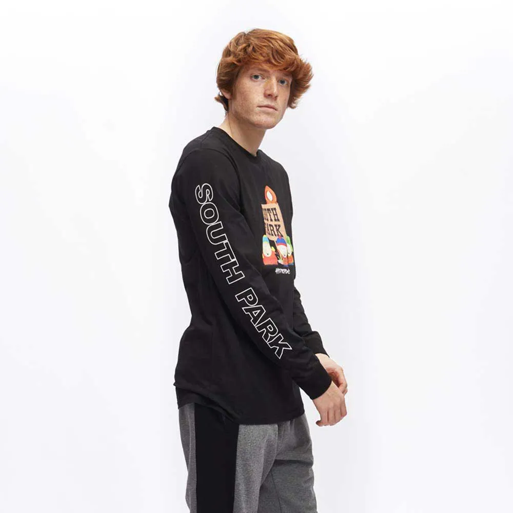 CAMISETA HYDROPONIC HOMBRE MANGA LARGA REF22512SP GANG LS BLACKNEGRO