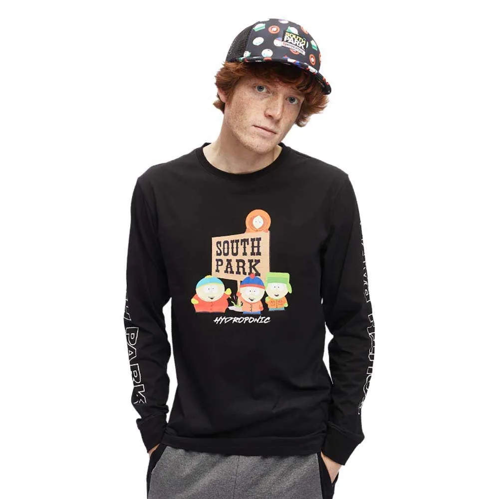 CAMISETA HYDROPONIC HOMBRE MANGA LARGA REF22512SP GANG LS BLACKNEGRO