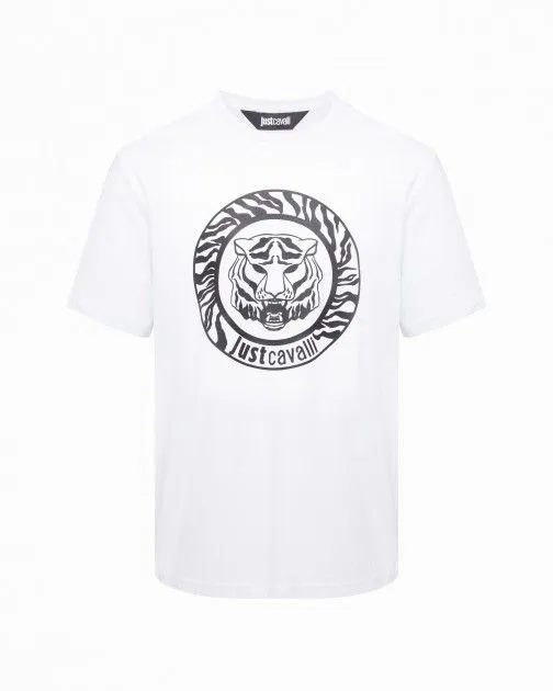 Camiseta Just Cavalli 74OBHF04 Blanco