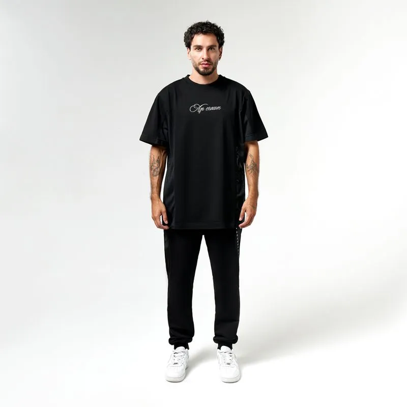 Camiseta Manga Corta Para Hombre Drive  Ap Crown