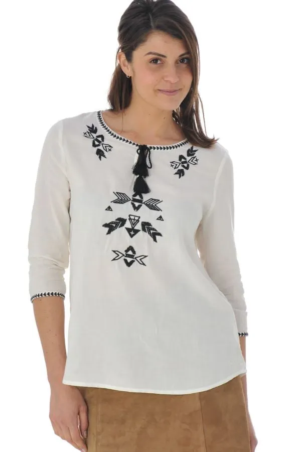 Camiseta Mujeres Kaporal Life Off White