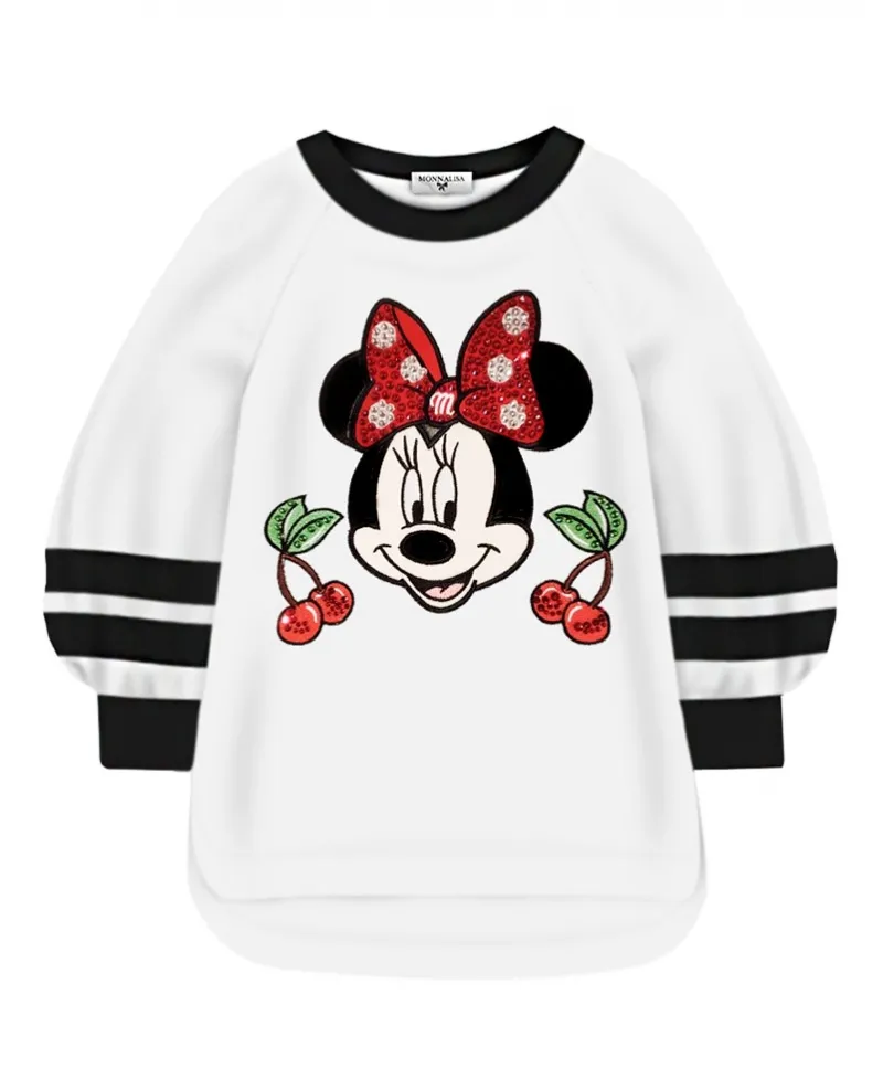 Camiseta Niña MONNALISA Minnie Strass