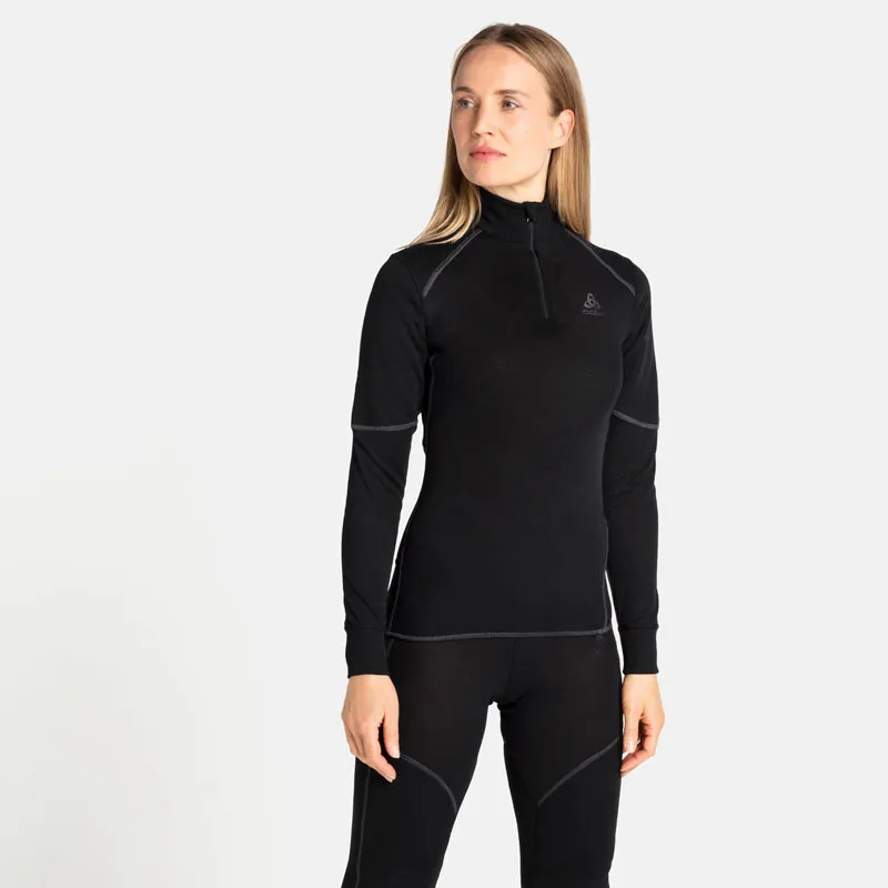 CAMISETA ODLO ACTIVE XWARM ECO HALFZIP TURTLENECK BASELAYER W