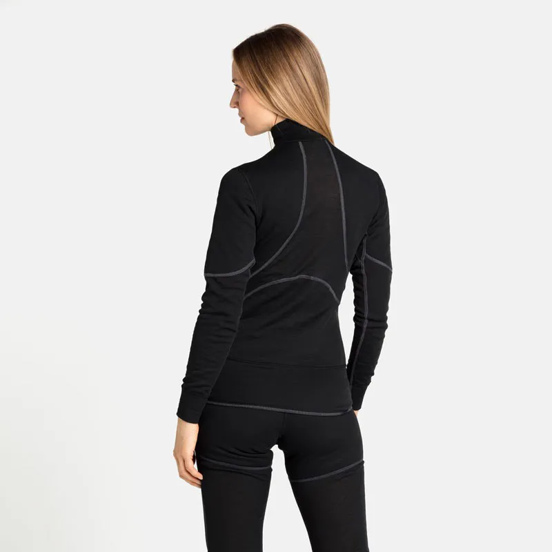 CAMISETA ODLO ACTIVE XWARM ECO HALFZIP TURTLENECK BASELAYER W