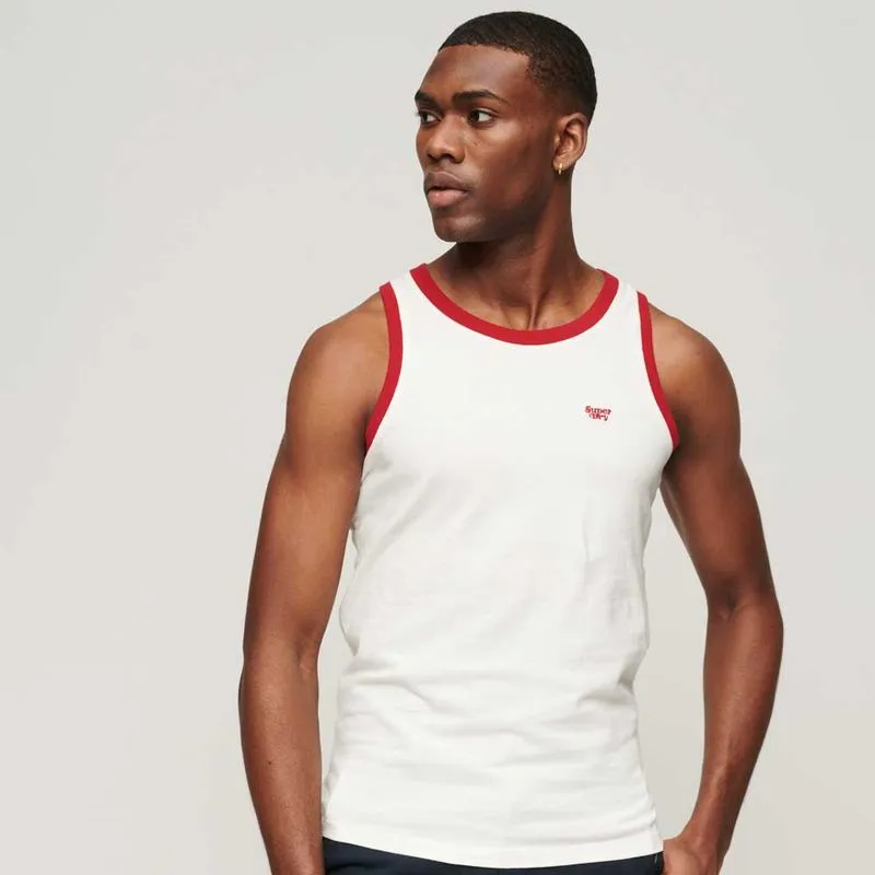 Camiseta Para Hombre Vintage 70'S Racer Tank Superdry