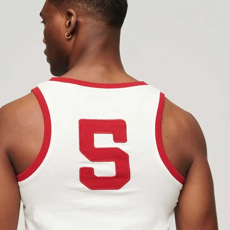 Camiseta Para Hombre Vintage 70'S Racer Tank Superdry