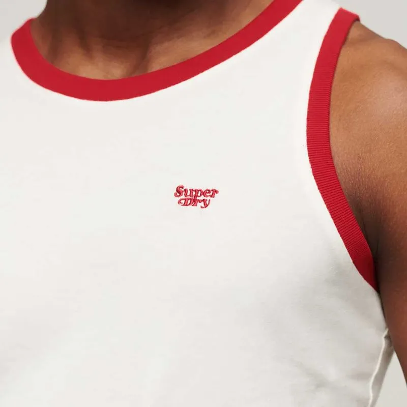 Camiseta Para Hombre Vintage 70'S Racer Tank Superdry