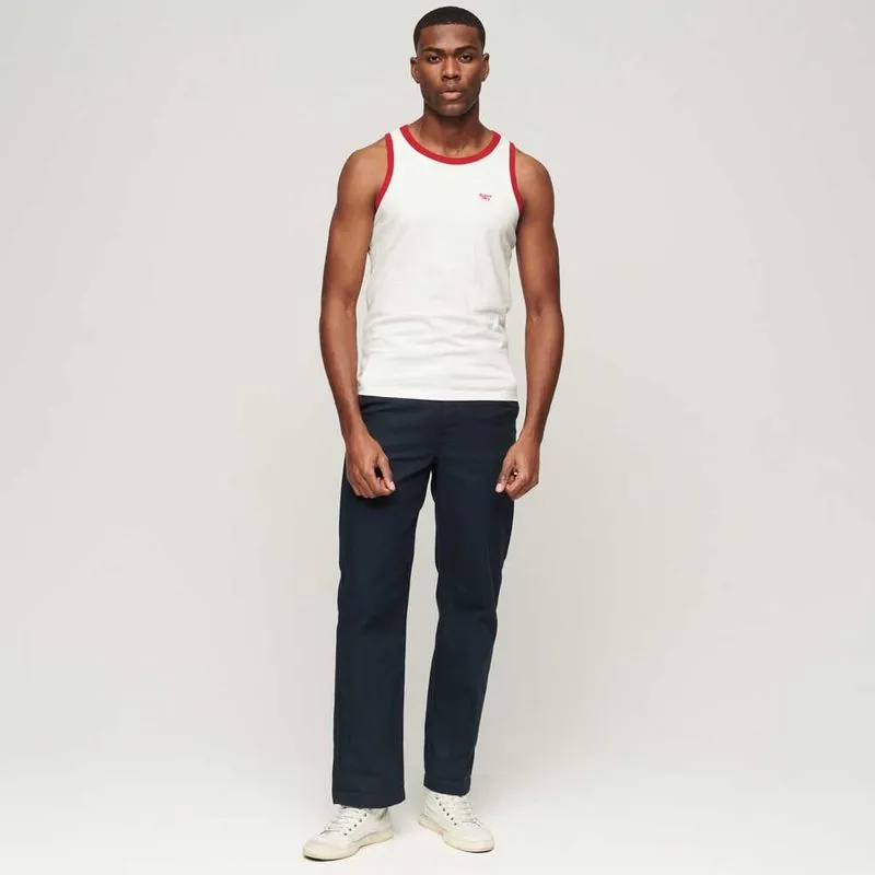 Camiseta Para Hombre Vintage 70'S Racer Tank Superdry