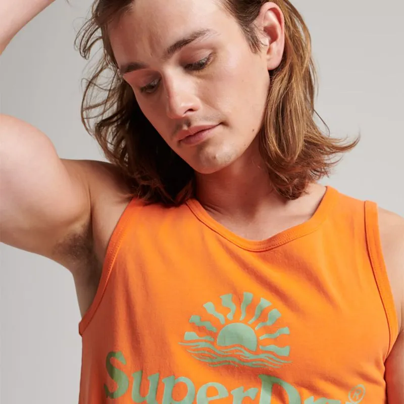 Camiseta Para Hombre Vintage Venue Neon Vest Superdry 55597