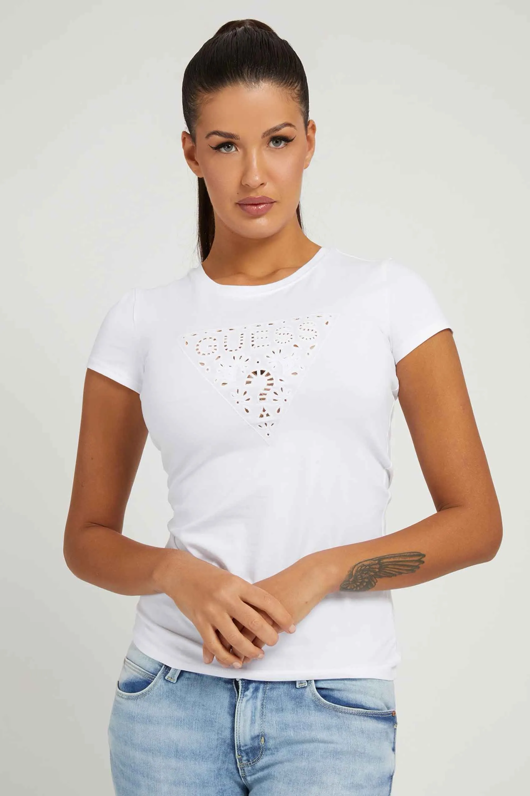 Camiseta para mujer de Guess Jeans – W2GI31KA0Q1
