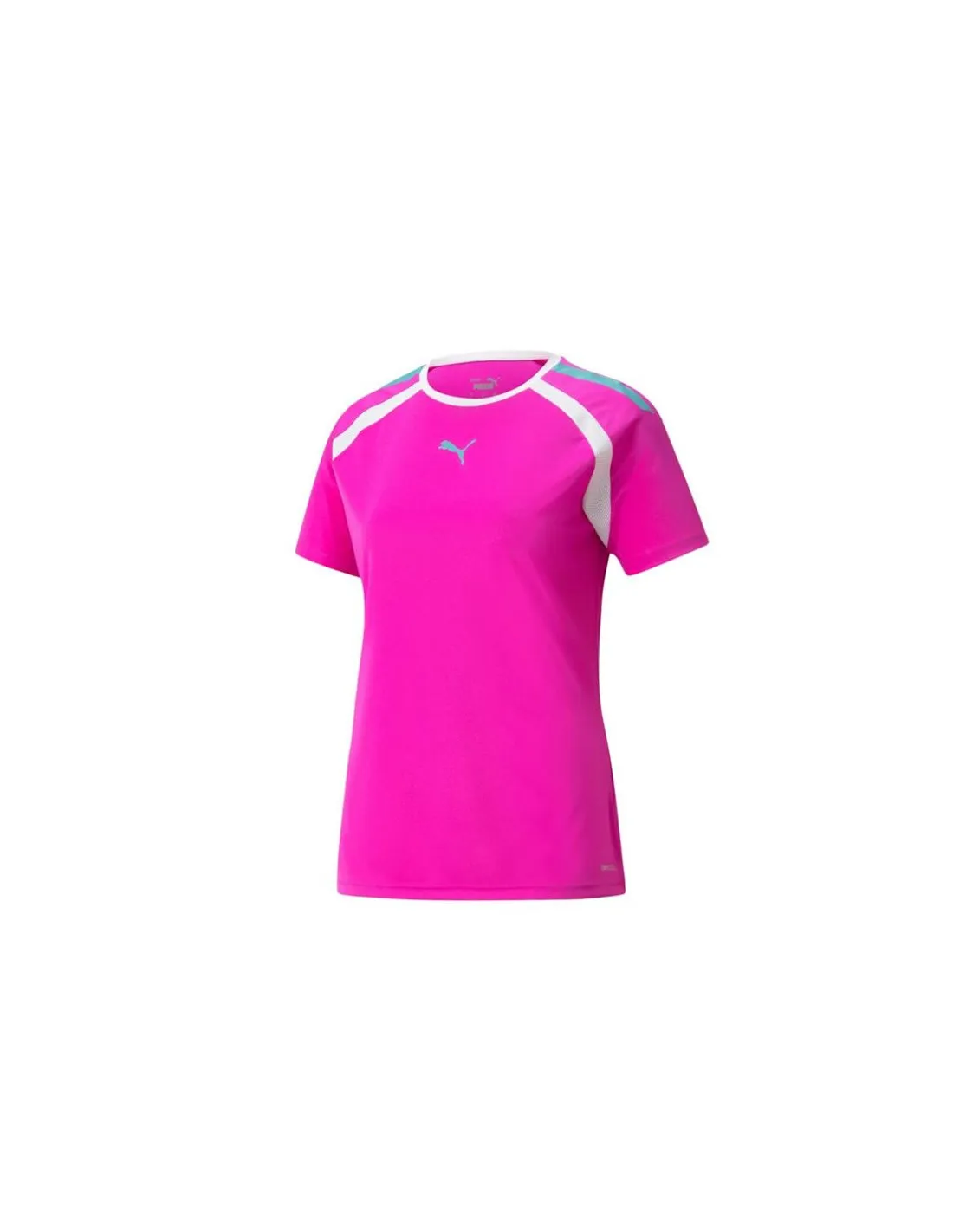 Camiseta Pádel Puma Team Mujer Fuchsia