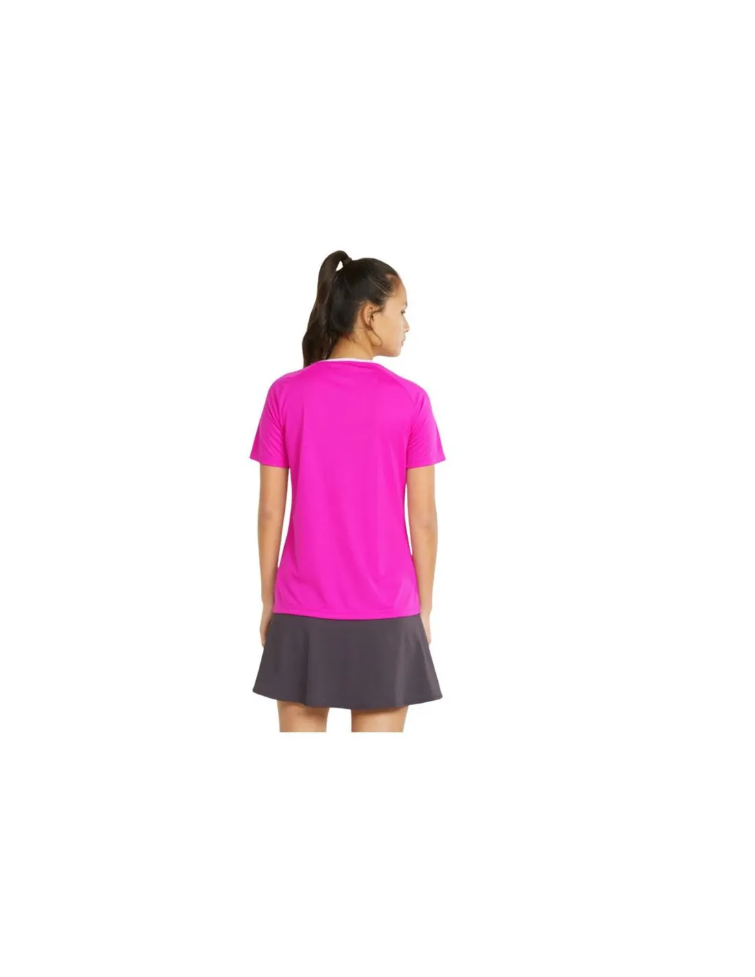 Camiseta Pádel Puma Team Mujer Fuchsia