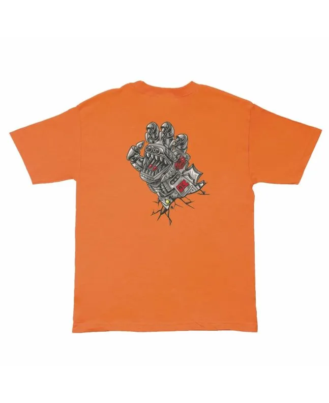 CAMISETA SANTA CRUZ X GODZILLA MECHA HAND YOUTH NARANJA (614 AñOS)