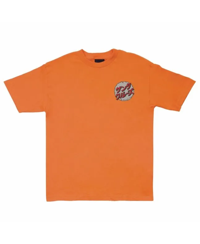 CAMISETA SANTA CRUZ X GODZILLA MECHA HAND YOUTH NARANJA (614 AñOS)