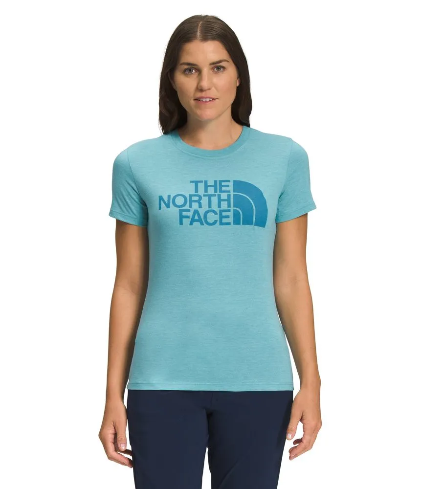 CAMISETA S/S HALF DOME TRIBLEND TEE AZUL MUJER THE NORTH FACE