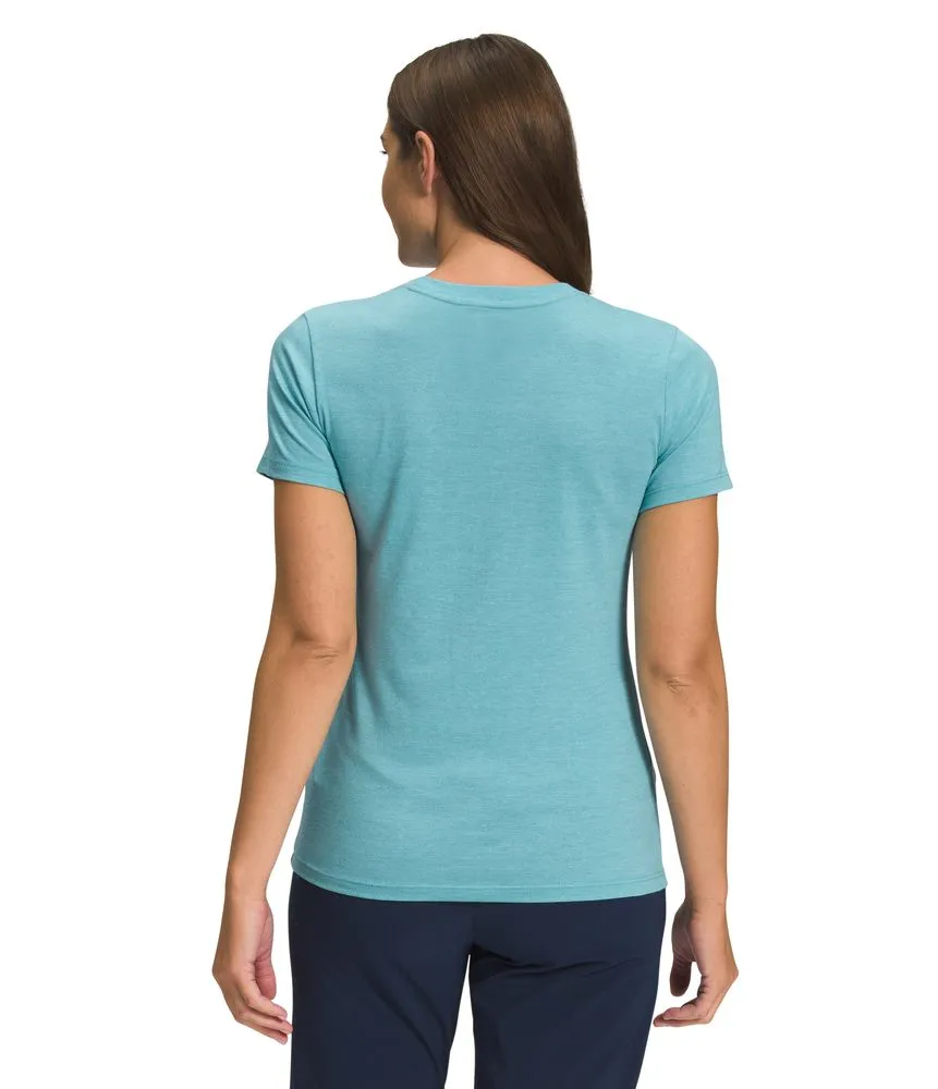 CAMISETA S/S HALF DOME TRIBLEND TEE AZUL MUJER THE NORTH FACE
