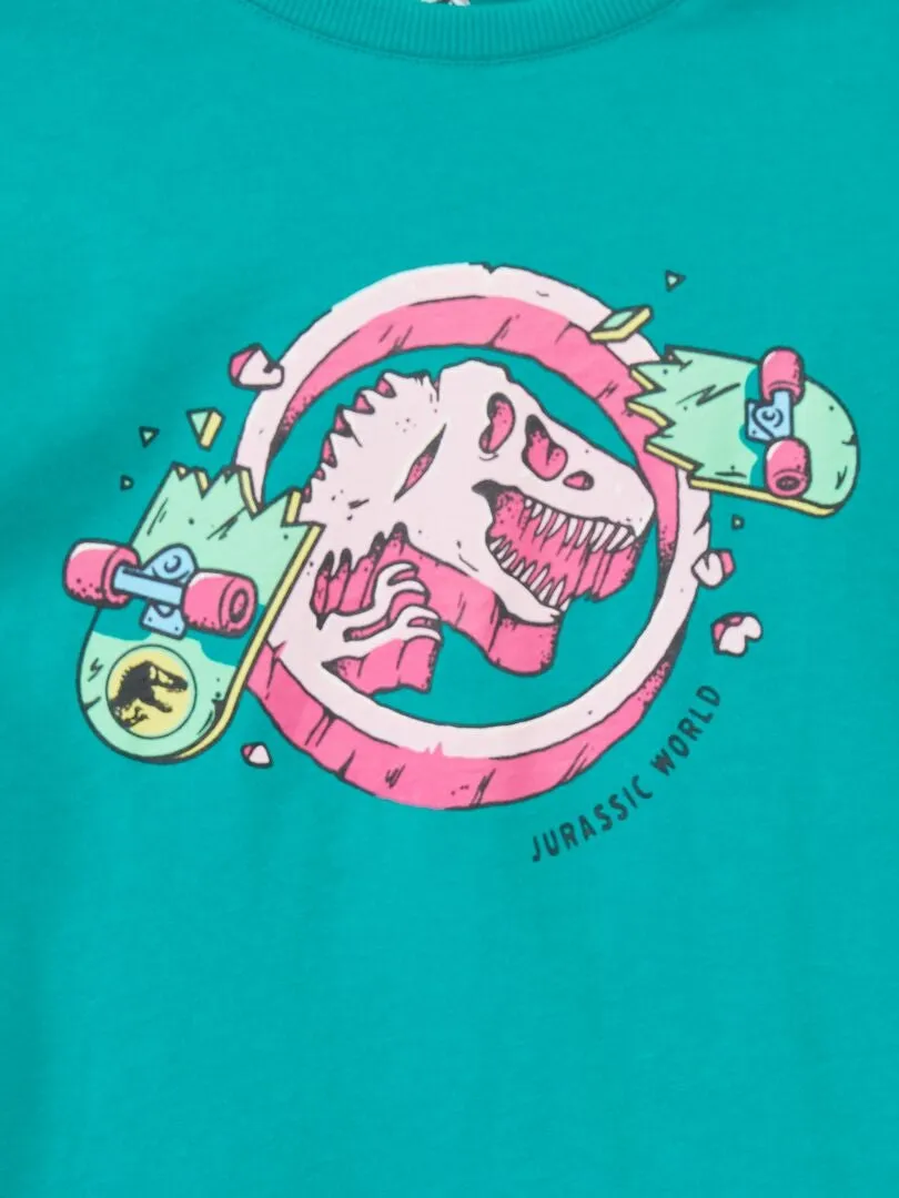 CAMISETA 'JURASSIC PARK'  VERDE