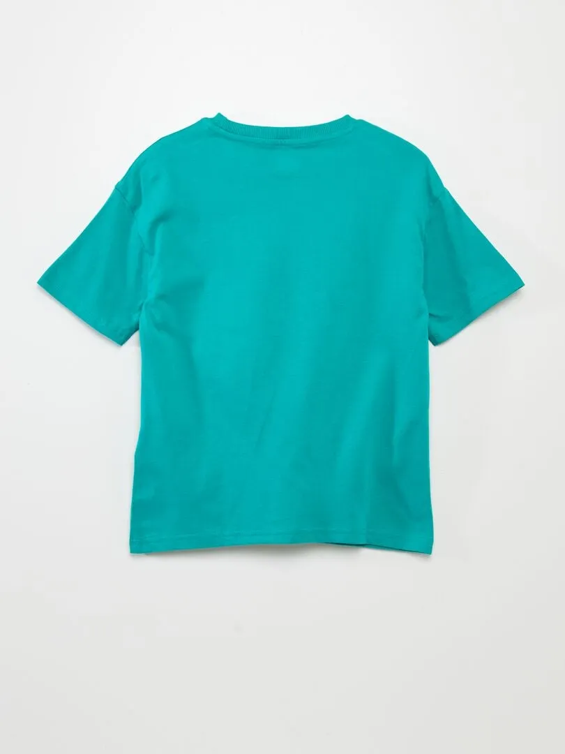 CAMISETA 'JURASSIC PARK'  VERDE