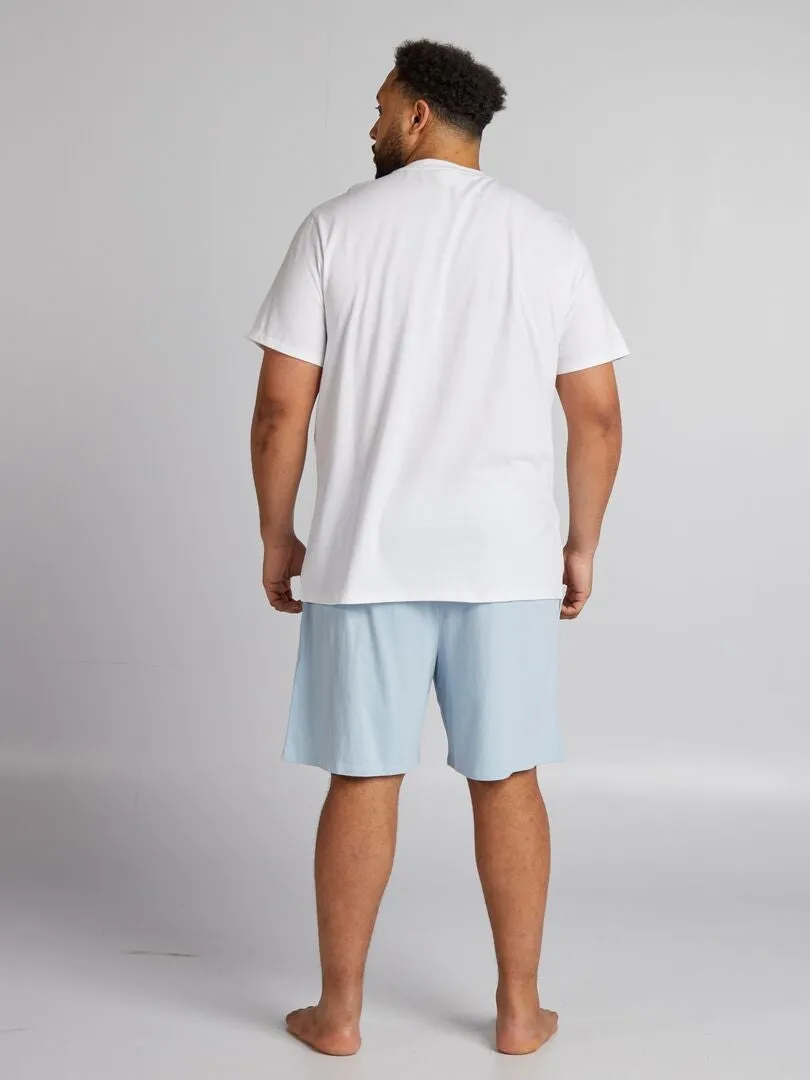 CAMISETA 'KEITH HARING'  AZUL