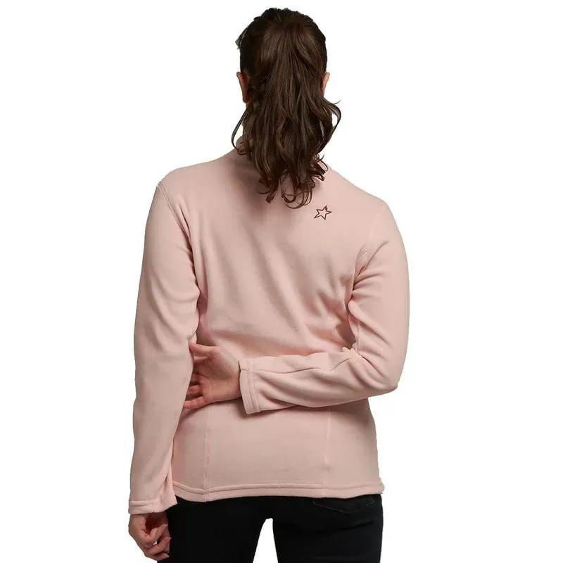 Campera Alaska Maimara Micropolar Mujer Rosa Claro Merengue