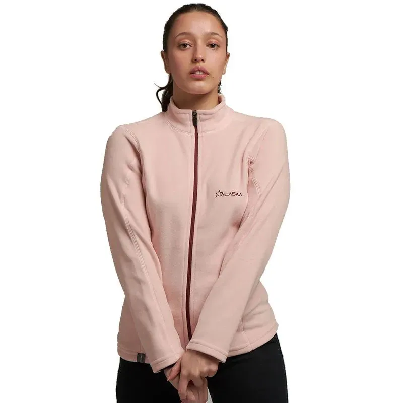 Campera Alaska Maimara Micropolar Mujer Rosa Claro Merengue