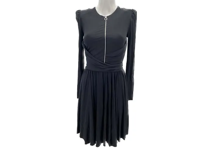 CARVEN Vestidos T.Viscosa S Internacional Negro 