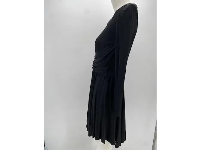 CARVEN Vestidos T.Viscosa S Internacional Negro 