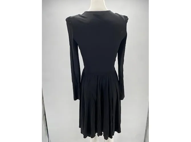 CARVEN Vestidos T.Viscosa S Internacional Negro 