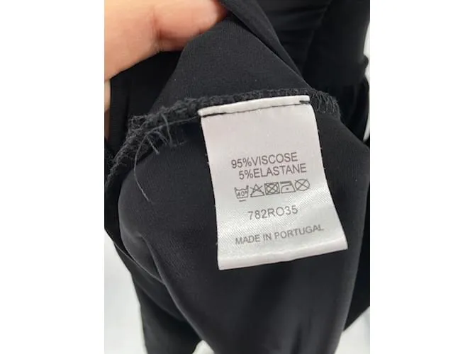 CARVEN Vestidos T.Viscosa S Internacional Negro 