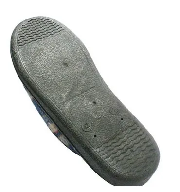 Chanclas paño cuadros suela de goma con borreguito por dentro Muro en azul marino