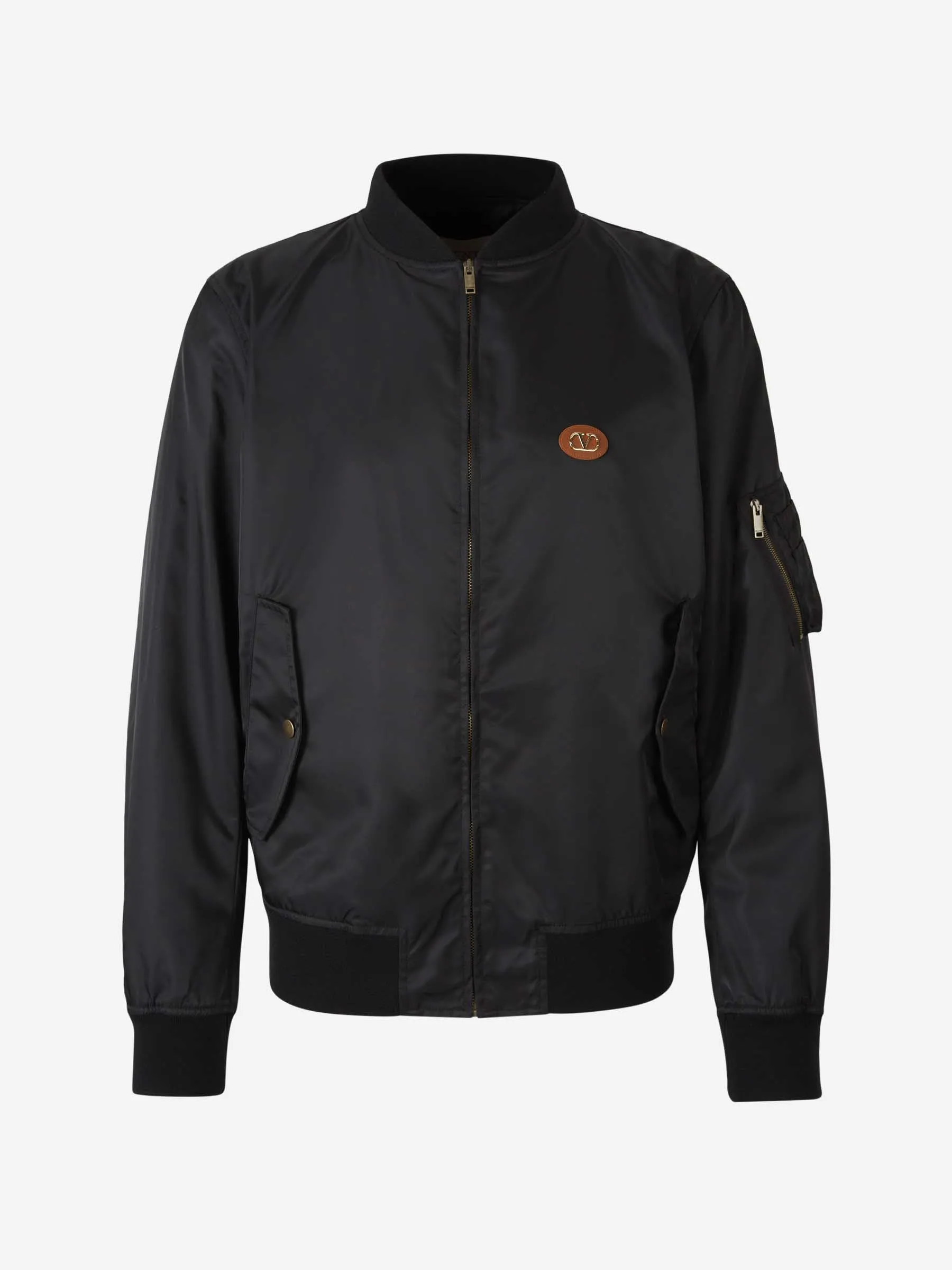 Chaqueta Bomber Logo