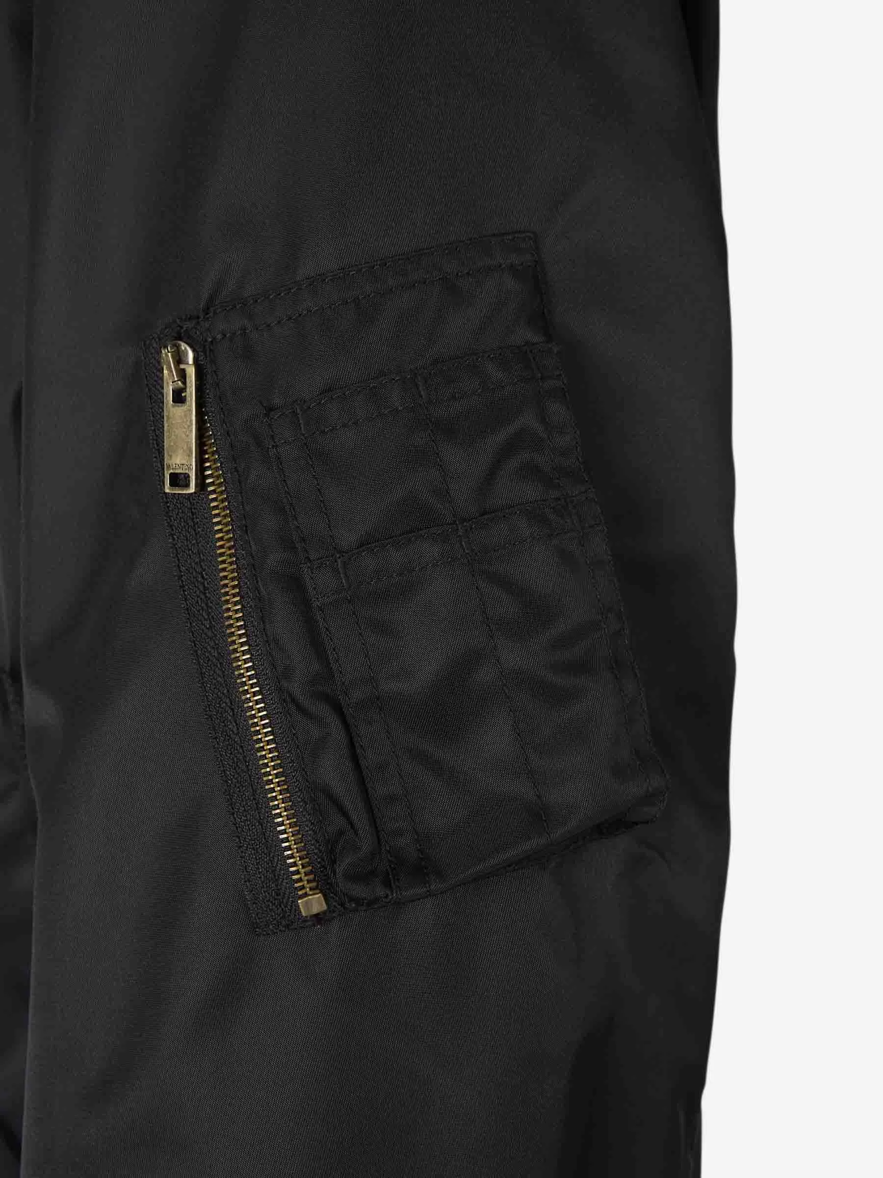 Chaqueta Bomber Logo