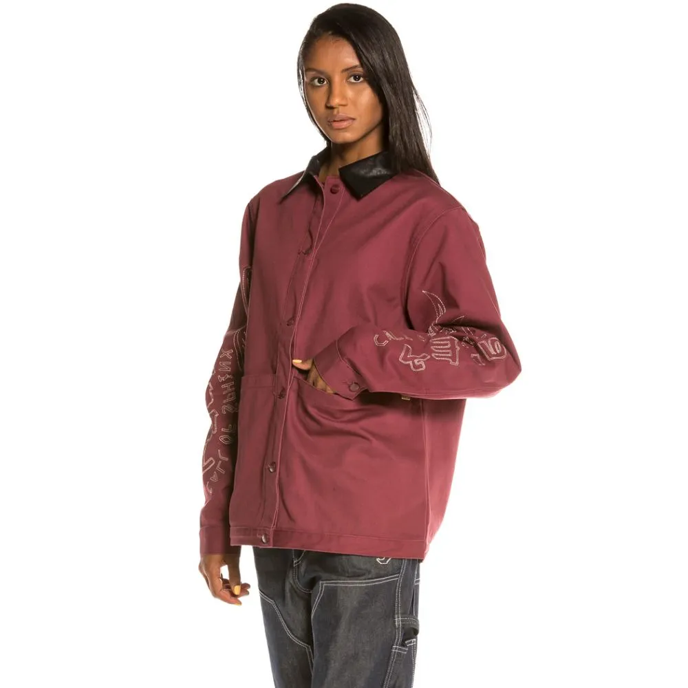 Chaqueta Chica Grimey Call of Yore FW20 Wine