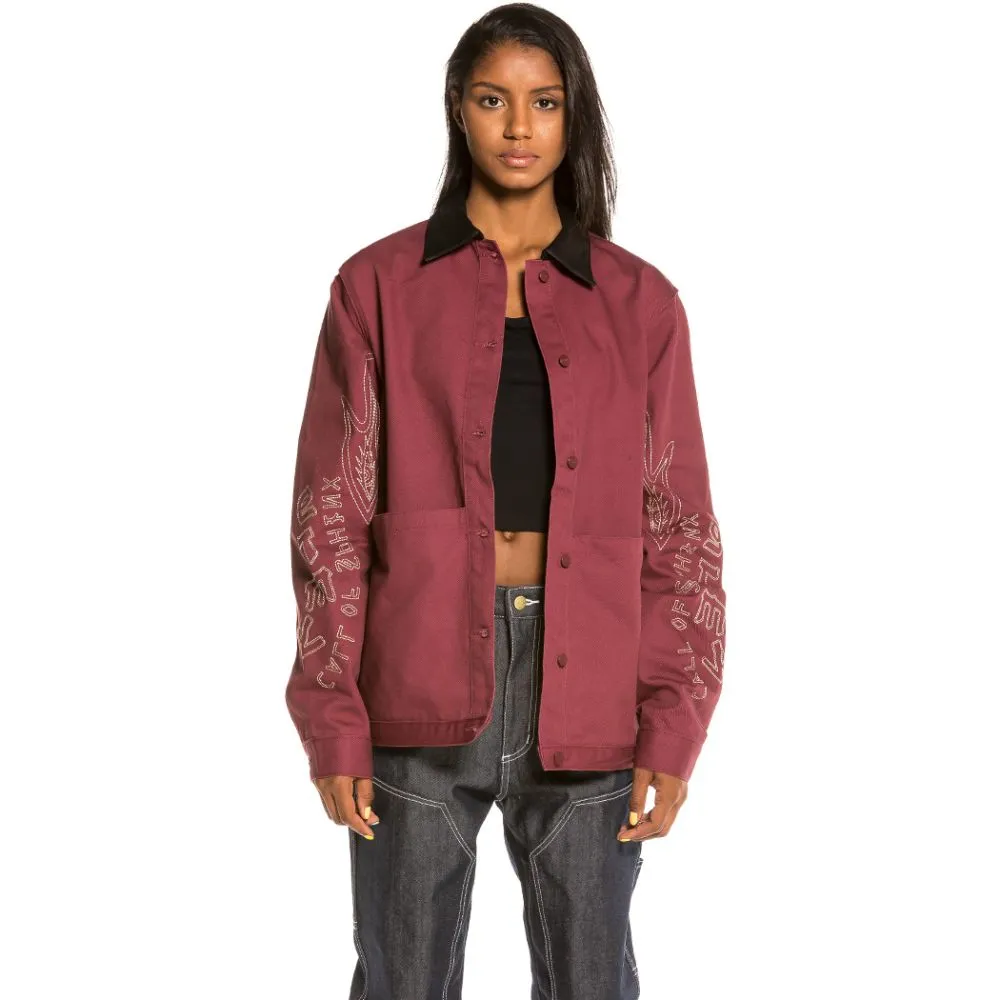 Chaqueta Chica Grimey Call of Yore FW20 Wine