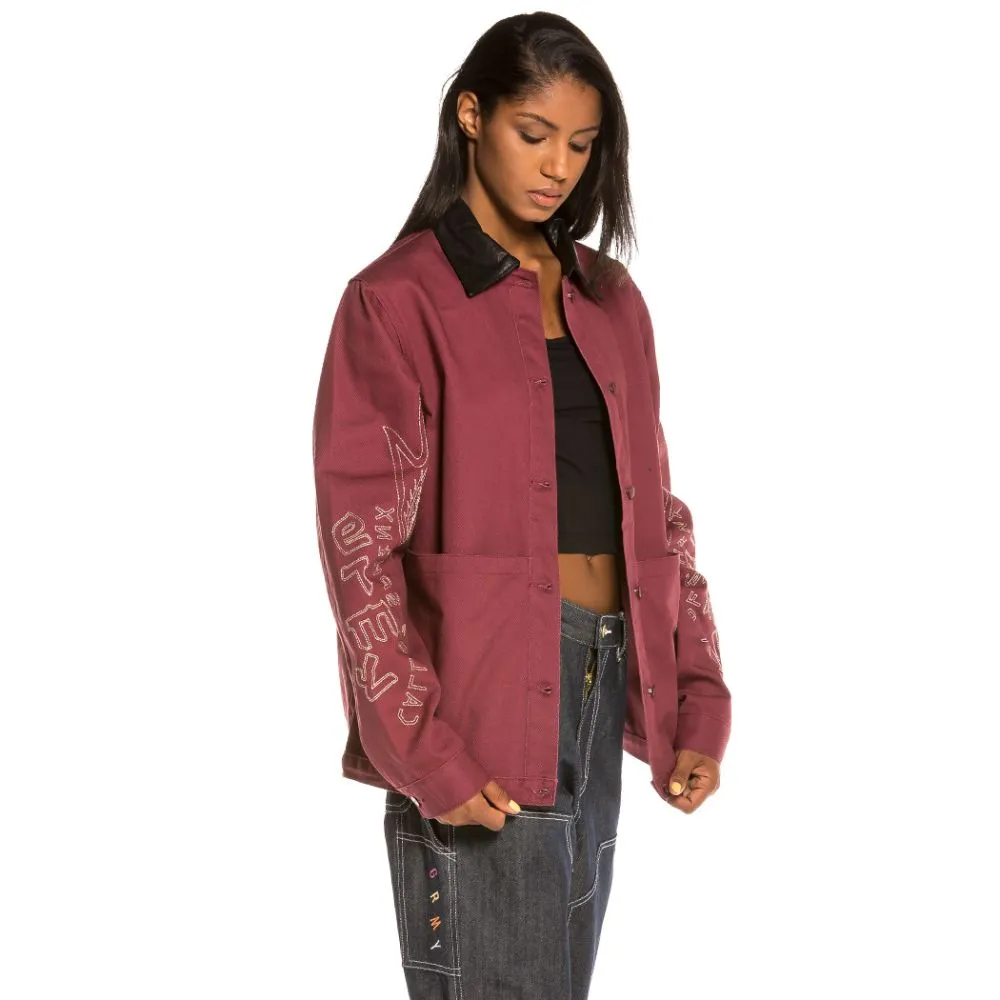 Chaqueta Chica Grimey Call of Yore FW20 Wine