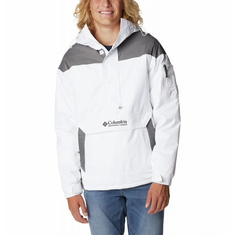 Chaqueta Columbia Challenger Pullover (Blanco/Gris Ciudad) Hombre