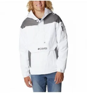 Chaqueta Columbia Challenger Pullover (Blanco/Gris Ciudad) Hombre