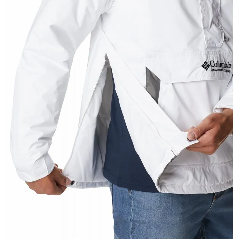 Chaqueta Columbia Challenger Pullover (Blanco/Gris Ciudad) Hombre