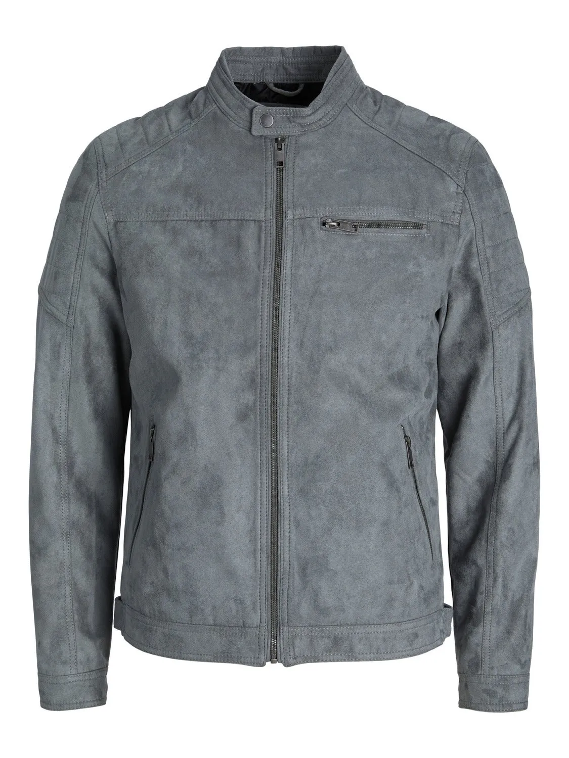 Chaqueta de antelina | Gris oscuro | Jack & Jones®