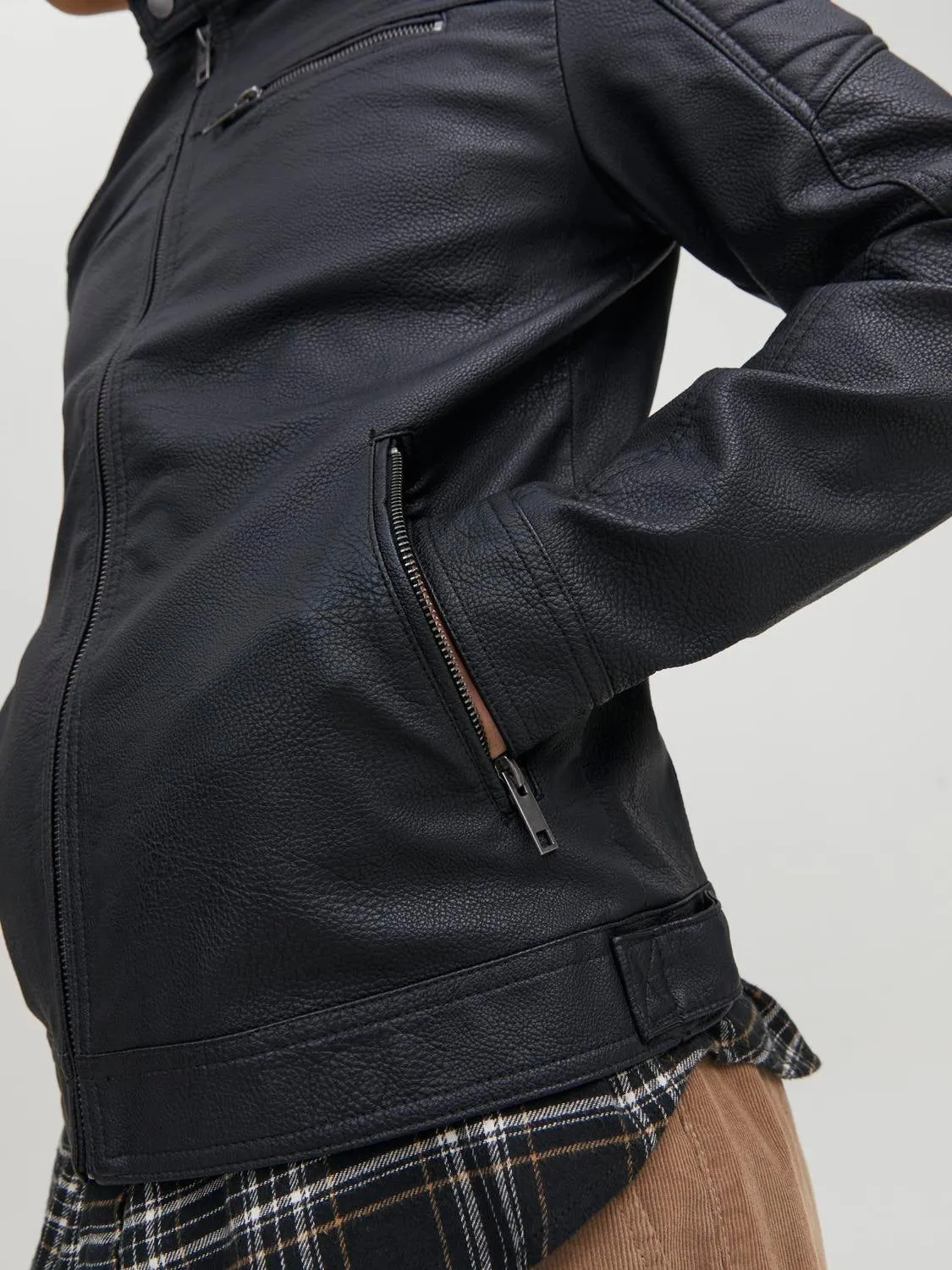 Chaqueta de antelina | Negro | Jack & Jones®