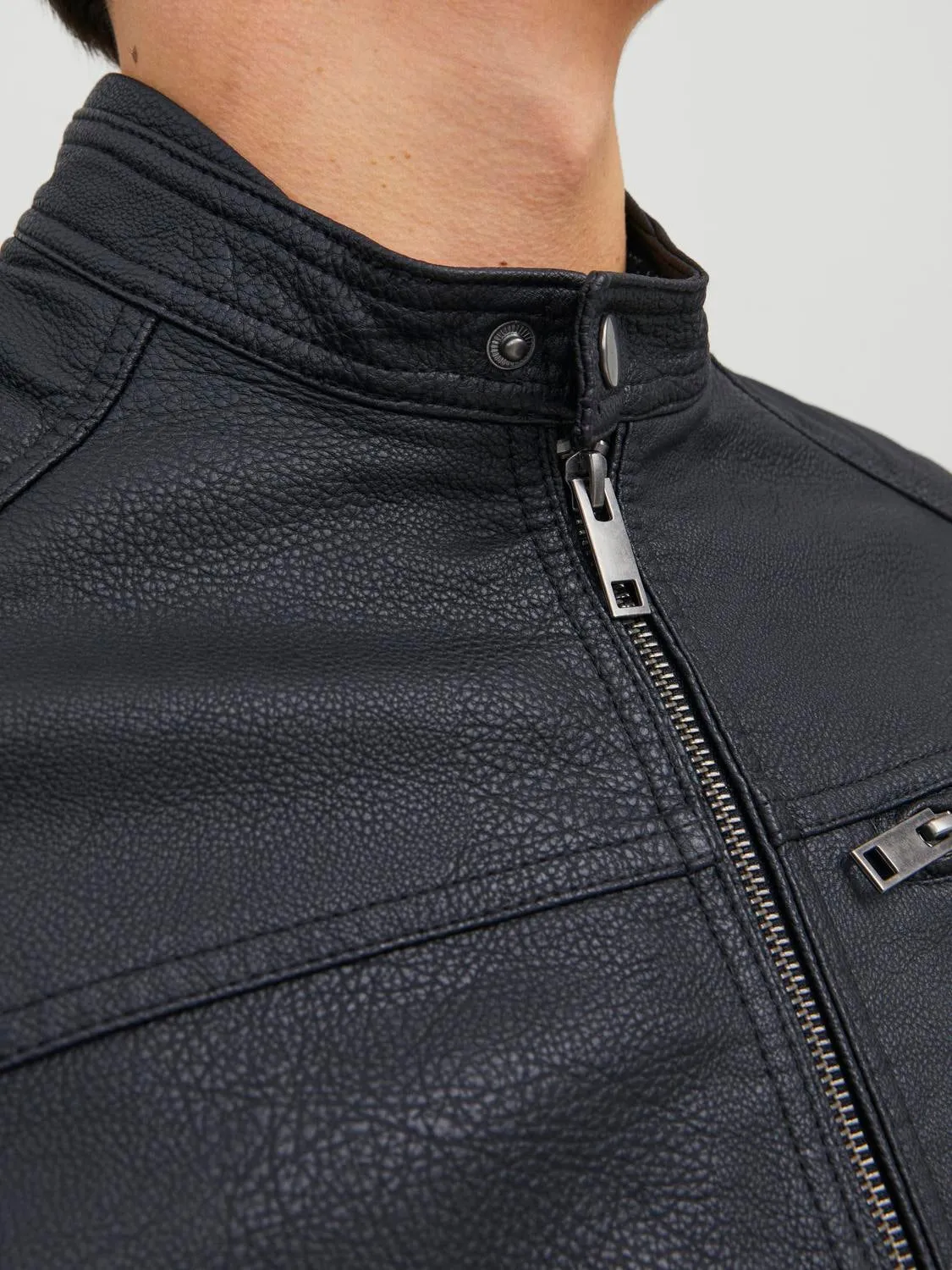 Chaqueta de antelina | Negro | Jack & Jones®