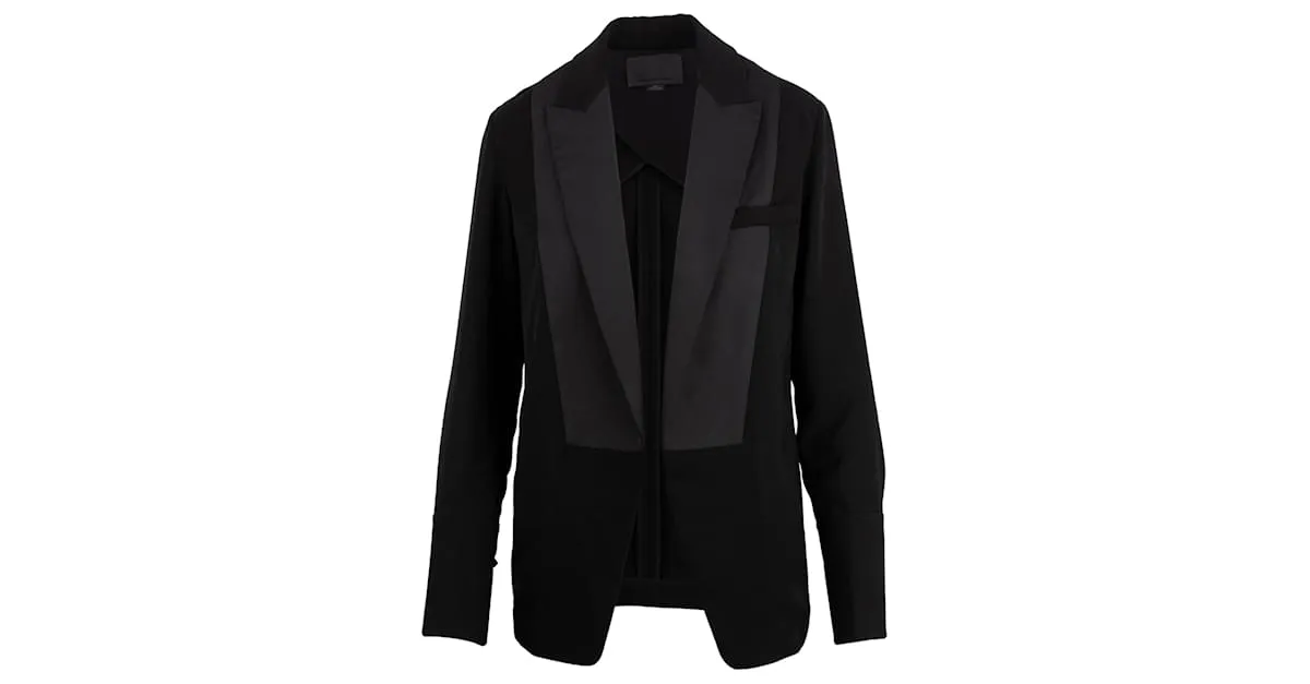 Chaqueta de esmoquin de Alexander Wang Negro 