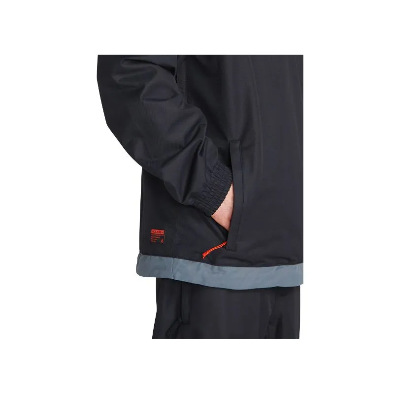 Chaqueta de esquí Volcom Longoi Pullover (Negro) Hombre
