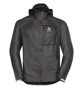 Chaqueta de running Odlo impermeable Zeroweight Dual Dry (Negro) Hombre