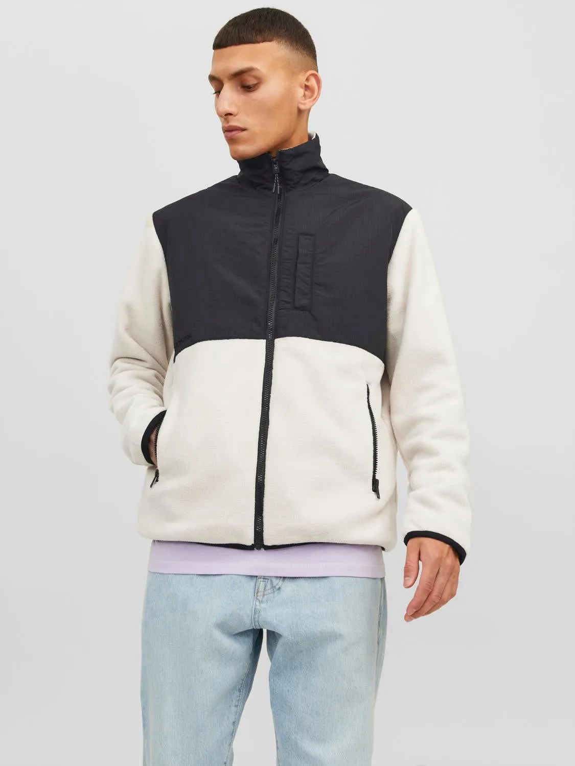 Chaqueta de tela polar | Beige | Jack & Jones®