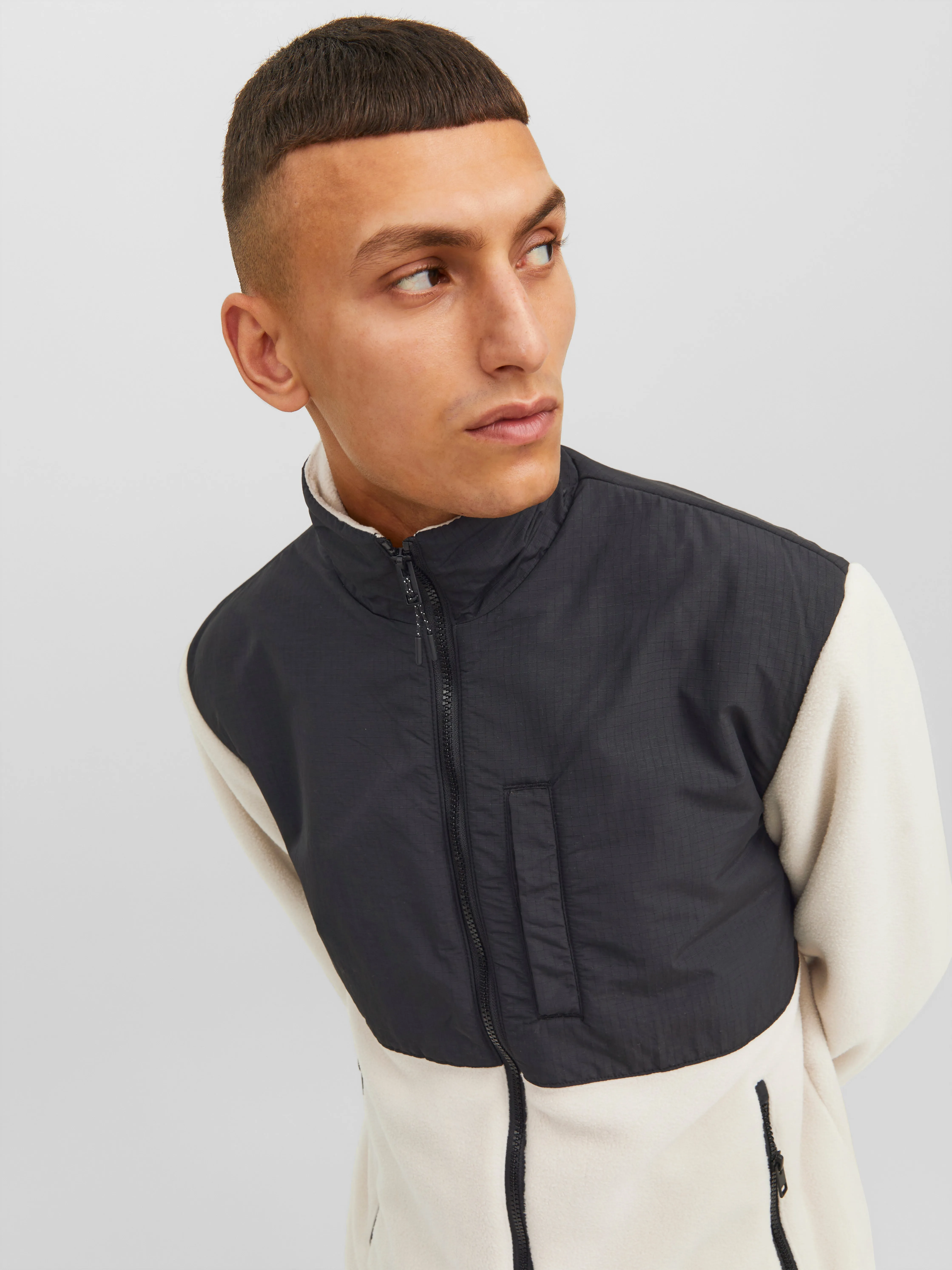 Chaqueta de tela polar | Beige | Jack & Jones®