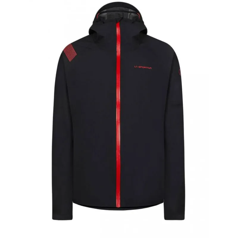 Chaqueta de trail La sportiva Run Jkt (Negro/Hibisco)