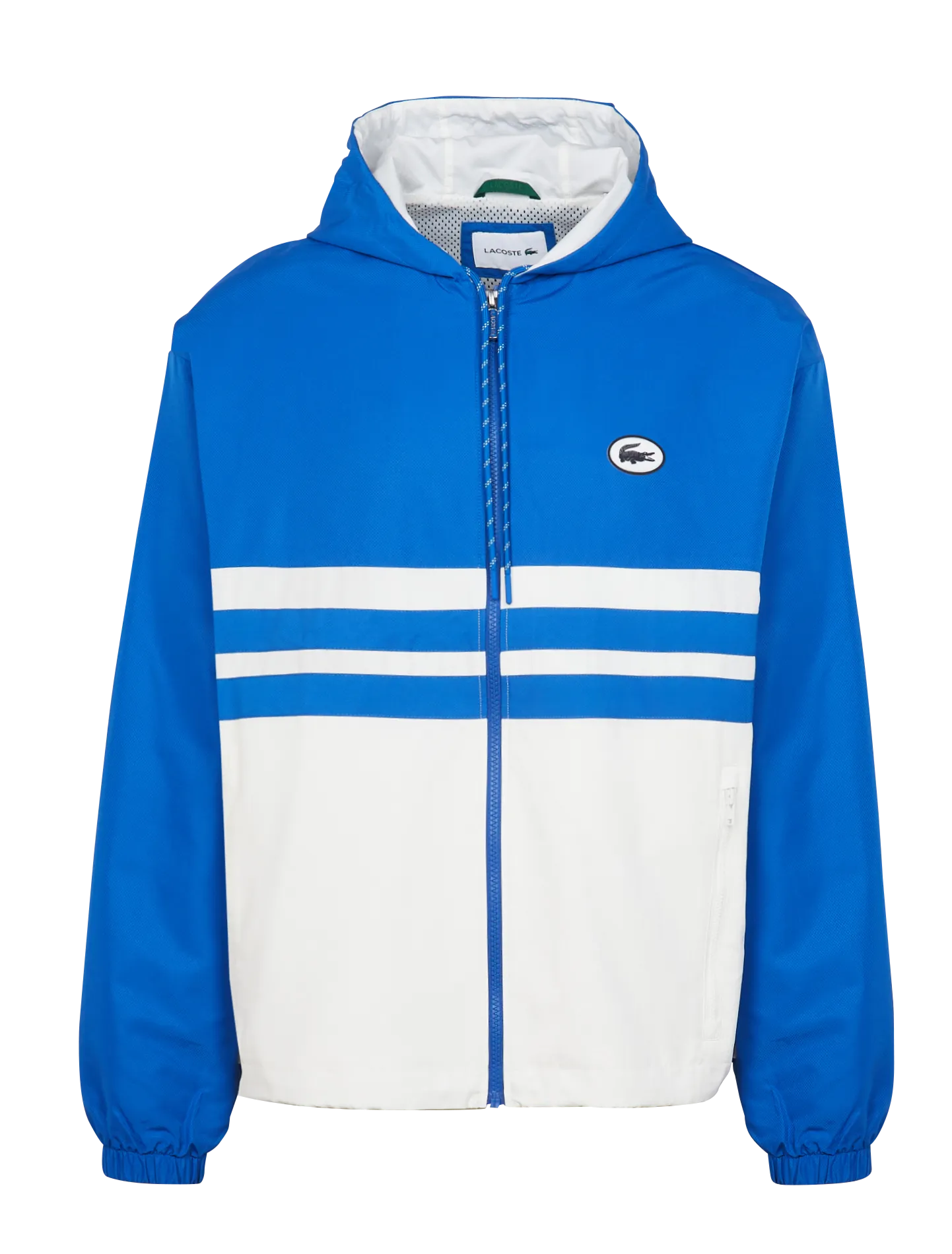 Chaqueta deportiva repelente en blanco