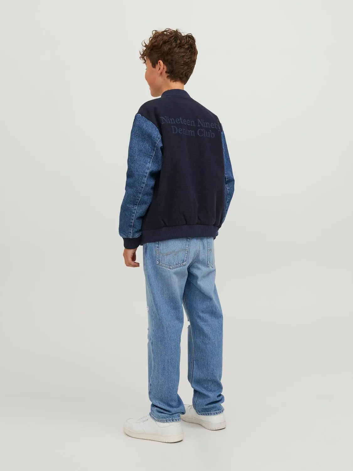 Chaqueta estilo béisbol Junior | Azul intermedio | Jack & Jones®