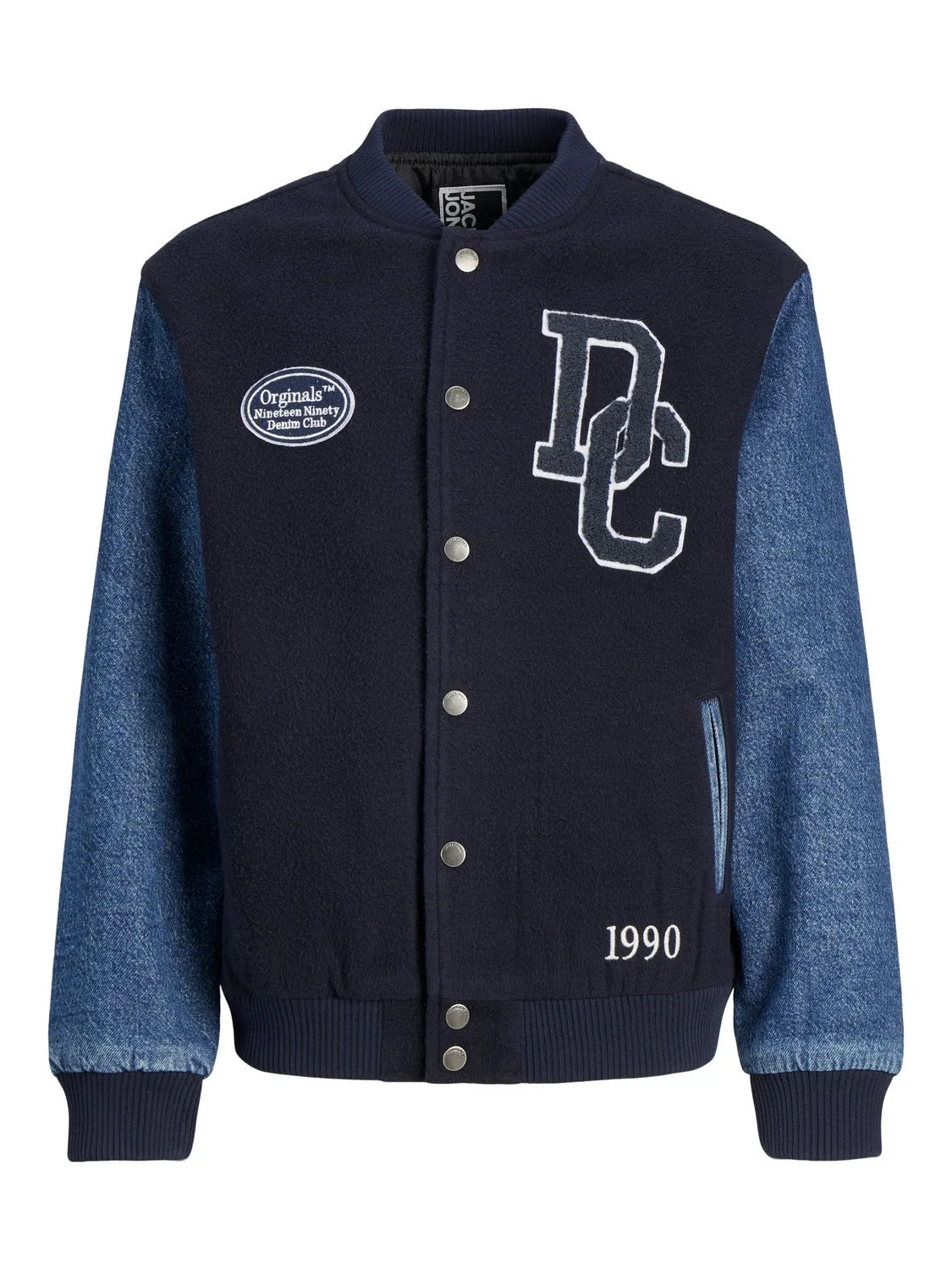 Chaqueta estilo béisbol Junior | Azul intermedio | Jack & Jones®